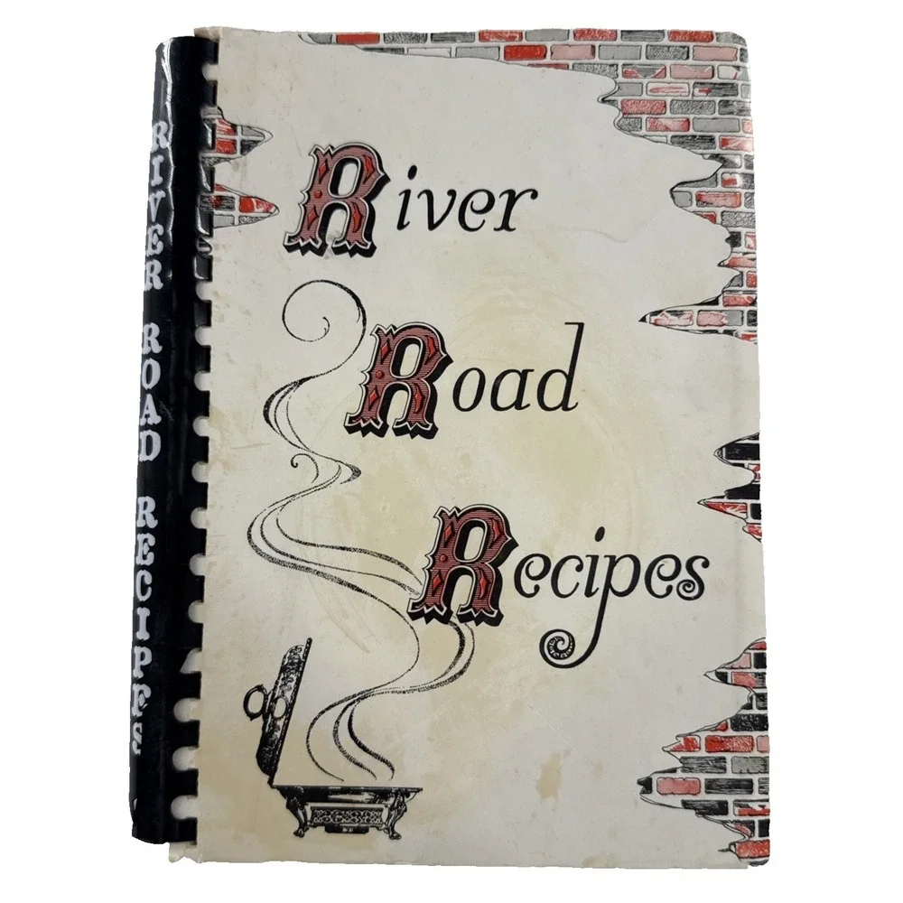 The River Road Recipes Junior League Baton Rouge LA Spiral Cookbook Vintage 1976